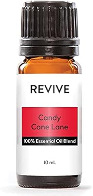 Candy Cane Lane Essential Oil Blend 10mL by Revive Essential Oils - 100% Pure Therapeutic Grade, for Diffuser, Humidifier, Massage, Aromatherapy, Skin & Hair Care