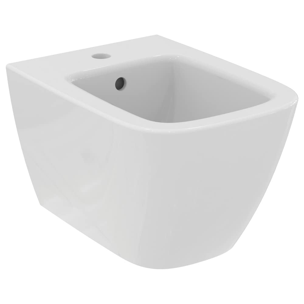 Ideal Standard i.Life T459301 Compact T459301 - Bidé suspendido de pared, 1 orificio, color blanco