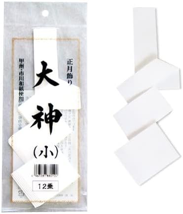 Ogami Shinto Altar Shinto Shrine Kamidana Shimenawa Paper Shide from Japan (Small)