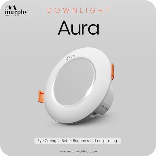 Murphy Plastic 3W Aura Led Deep Junction Box 3-In-1 Color Changing Light (Cool White/Warm White/Natural White, Pack of 10)