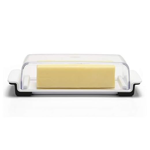 OXO Good Grips Butter Dish,White/Clear,OXO Butter Dish