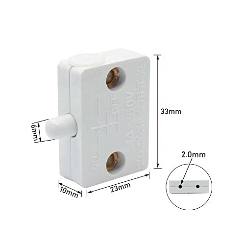 Image of QS-WR13 Wardrobe Sensor Switch | Automatic Door-Activated Lighting | 220-240 AC Cabinet & Closet Light Controller | Set of 8