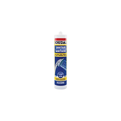 Preisvergleich Produktbild Soudal 01414 Silikon für Sanitär, 300 ml Kartusche weiß