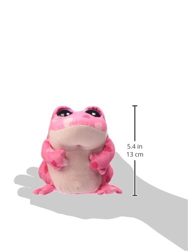 TY 36101 - Smitten - Valentins Frosch, 15 cm, pink