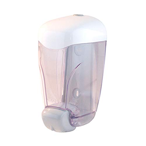 Silex - Dispensador Jabón | Gel Baño Recargable 800ml | Válvula Antigoteo | Pulsador Ergonómico | Dispensador Mural o Pared | con Llave de Seguridad | Empresas, Restaurantes y Hogar