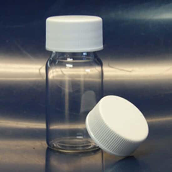 Clear VOA Vials with PTFE-Lined Caps, 20 mL (72 Pack)