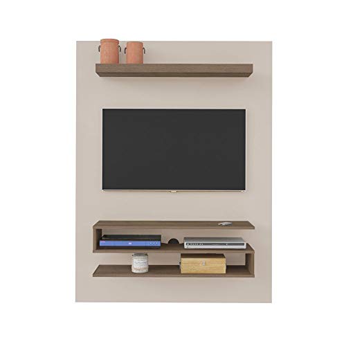 Painel para TV até 42 Polegadas Orion Artely Off White/Pinho