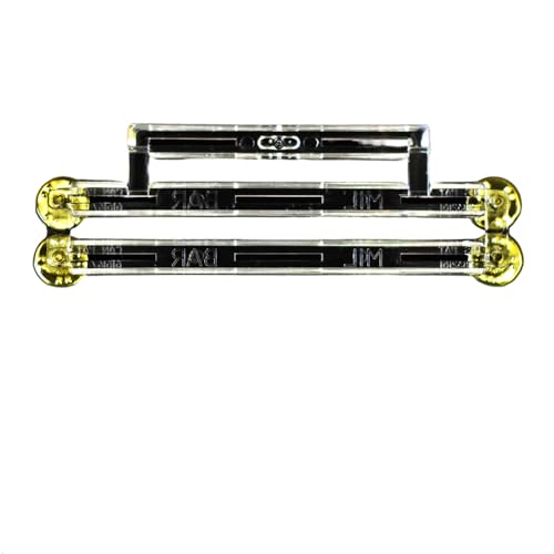 Multi 1-8th Space Plastic Ribbon Bar Holder (7)