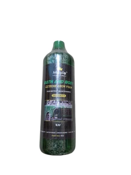 Maple Car Care All Purpose Cleaner Concentrate 1 Litre |Multi-Surface Car Interior & Exterior Cleaner | Engine, Dashboard, Tyres, Upholstery & Plastic Cleaning Solution-image-46