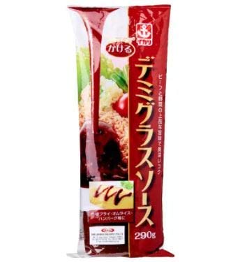 Ikari Kakeru Japonesa Demiglace Salsa 290g -Disfruta del sabor dulce y salado de esta salsa especialmente curada para platos Tonkatsu.