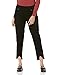 Produktbild SLIM-SATION Damen Pull-on Ankle Pant with Fringed Tulip Hem Lssige Hose, schwarz Denim, 50 Mehr