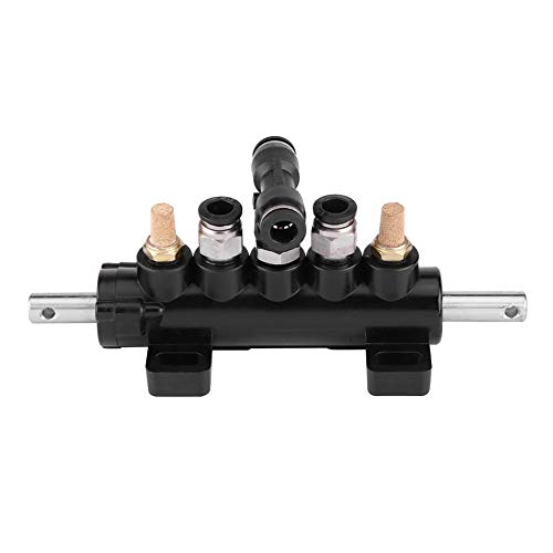 Tire Changer Foot Pedal Valve, Aluminum Alloy 8mm OD Tubing Connectors Tire Changer Machine Supplies Tool for Ranger Tire Changer Machine (3)