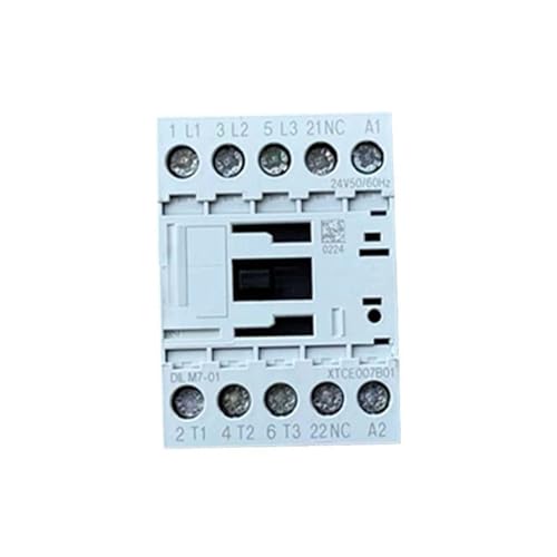 Contacteur DILM7-01 7A 24V évite la surchauffe moteur avec le bloc XTCE007B01T