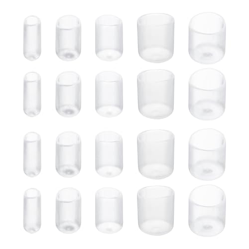 Rebower Screw Thread Protector Cover Rubber End Caps, [for Screw, Bolt] - 1/4