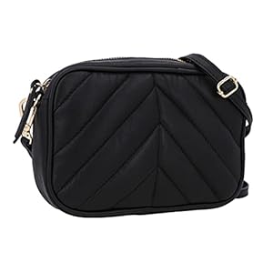 Gusti Leder Umhängetasche Damen Skylar – Kleine Lederhandtasche Damen Schwarz – Perfekt für Alltag, Festival oder als abendliches Accessoire