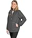 Charles River Riverbank Pack-N-Go Half Zip Pullover Jacket Unisex Relaxed Fit, Grey, X-Large