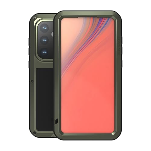 Coque Samsung S24Fe LOVE MEI militaire verte avec protège-écran