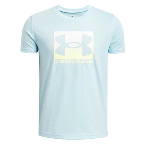 Under Armour Boys' Boxed Logo Short Sleeve T Shirt