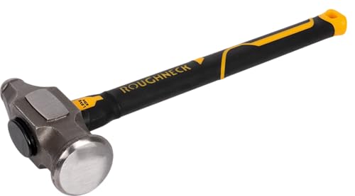 Roughneck Gorilla ROU65804 Fibreglass Mini Sledge Hammer 4 Lb/1.8 kg with Compression Fit Handle