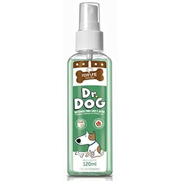 Colônia Para Pêlos de Cães cheirinho de bebê, Xodozinho Dr. Dog 120ml alta fixação, Perfume Pet Hipoalergênico Filhotes, Anti alérgico, Cheiroso, Pós Banho, Dr. Dog