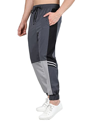 Image of CHKOKKO Men Casual Regular Fit Track Pant Gym Workout Lower With Pocket