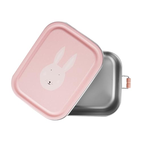 Trixie 59-217 Lunch Box, Stainless Steel, 800 milliliters, Petite, Pink - Image 3