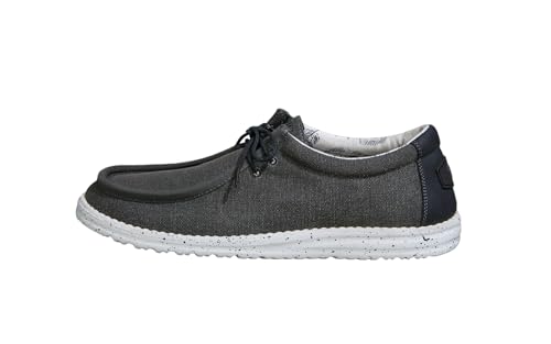 Image of Neeman's Mens Canvas Wanderers Sneakers | Boat Shoes | Comfortable, Flexible & Breathable | Tan UK9