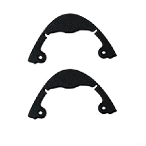 Honseadek 2 tiras de protección para tabla de snowboard para protección de nariz, monopatín (tipo C)