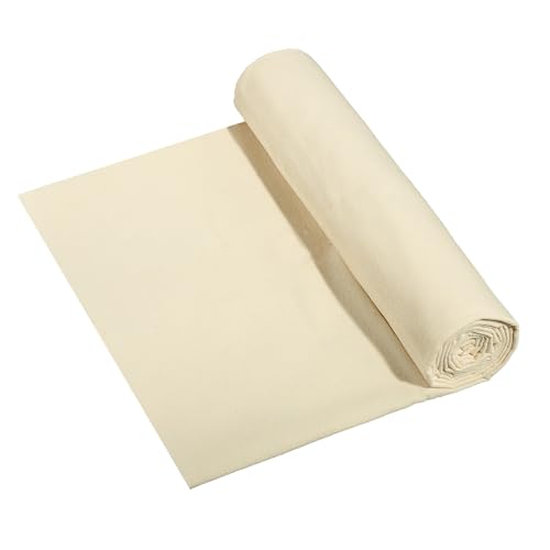 K-Musculo Canvas Fabric, Duck Canvas Fabric, 60'' Wide for Arts & Crafts, Painting, Handmade Home Decor(Natural, 1 Yard)