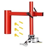 Manual Tire Changer Kit with Duck Head Adapter, Silver Cone, Fits Most Car Tires for 16-21in Tires