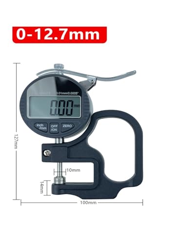 Medidor de Espesor 0.01 0-12.7 mm miniatura 2