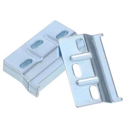 Alipis 55cm Heavy Duty Galvanized Iron Cabinet Hanging Brackets 10 Mounting for Kitchen