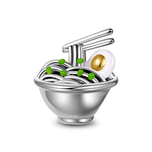 Image of GNOCE Food Themed Charm Beads Fit Charm Bracelet Necklace for Women