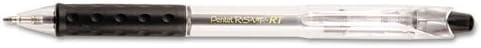 Pentel - R.S.V.P. RT Ballpoint Retractable Pen, Black Ink, Medium, Dozen BK93-A (DMi DZ