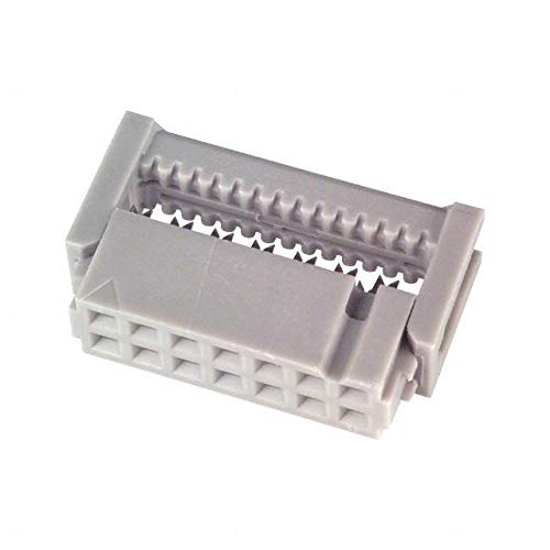 ORIGINAL 89114-0001 14 Position Rectangular Receptacle Connector IDC Gold 26-28 AWG New Lot Quantity-10