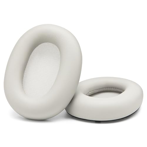 Image of WC PadZ XM6 - Premium Replacement Earpads Compatible with Sony WH-1000XM6 Headphones by Wicked Cushions | Enhanced Comfort, Durable PU Leather & Sound Isolation | Platinum Silver