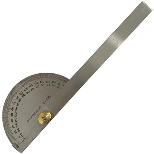 Transportador 6" Jewellers Tools 0-180 grados miniatura 1