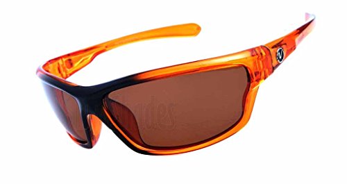 Nitrogen Polarized Sunglasses Mens Sport Running Fishing Golfing Driving Glasses-Orange