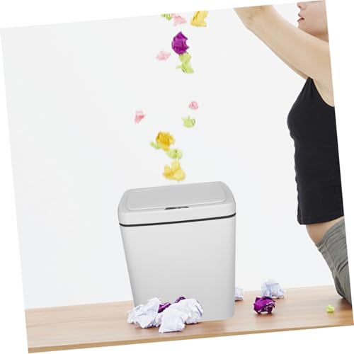 Bote de basura inteligente con tapa automática 14L Unomor miniatura 6