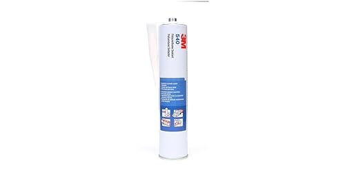 3M 540 Scotch-Seal Sellador de poliuretano, color blanco, cartucho de 10.5 onzas (paquete de 1)