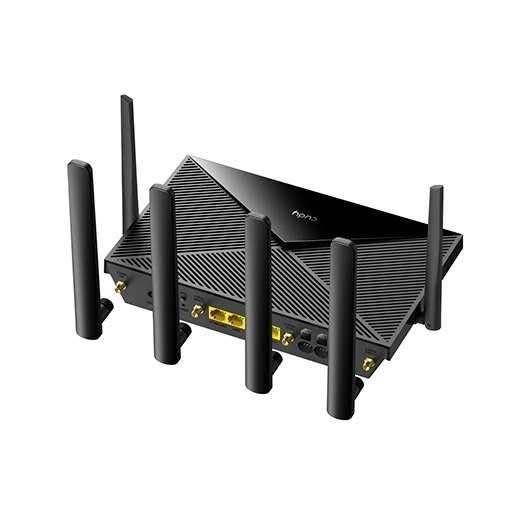 Image of Cudy NEW 4G LTE Cat 6 WiFi Router, Qualcomm Chipset, LTE Modem, Dual SIM 4G Cellular Router, AC1200 Dual Band WiFi, 4 Gigabit Ports, OpenVPN, WireGuard, Band Lock, TTL, AT Command