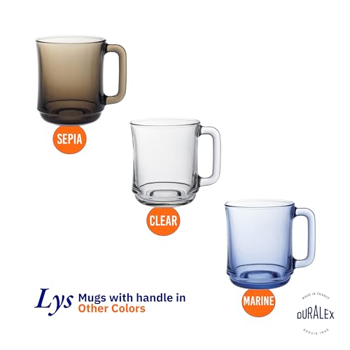 Duralex Empilable Mug, 10.875 oz, vidrio claro miniatura 7