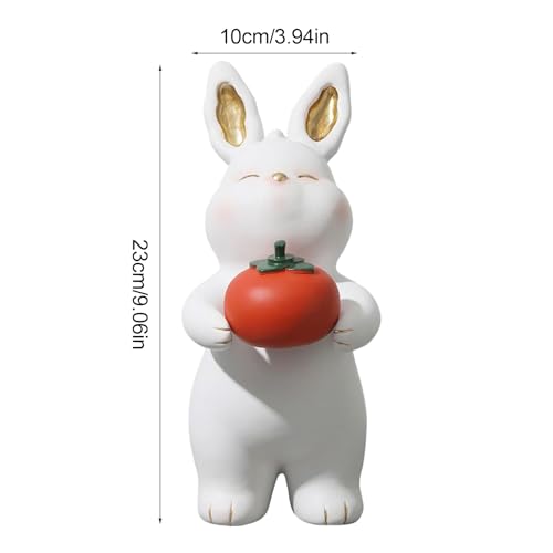 Figurine de lapin en résine le cadeau idéal pour étagère