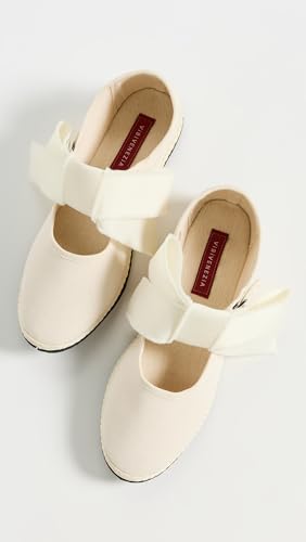 Women's Cotton Mary Jane Maxi Bow Flats4