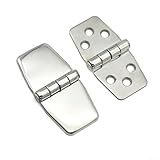 316 Stainless Steel Concealed Hinge for Marine and Industrial Applications, Removable Design for Easy Maintenance