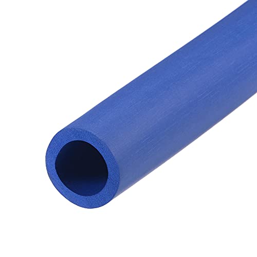 Image of uxcell Foam Tubing for Handle Grip Support, 25mm ID 35mm OD 1m Length Blue