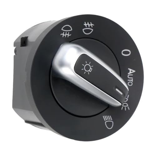 Interruptor de faros para VW Rabbit Tiguan y Scirocco con conmutador de luces antiniebla coche