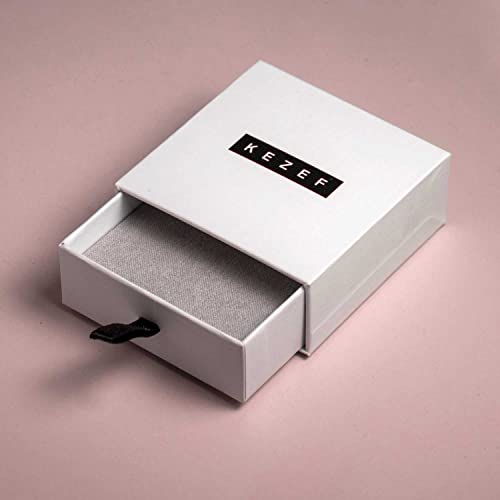 High Polished 14K White Gold 2Mm X 60Mm Click Top Tube Hoop Earrings - By Kezef Creations #TOP5