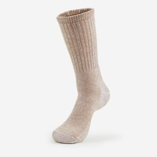 Image of Thorlos Ultra Light Hiking Crew Single Pair Cornstalk Brown LG (Men's Shoe 9-12.5, Women's Shoe 10.5-13)