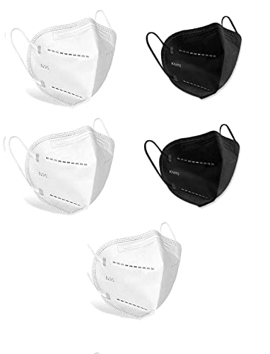 Image of FND Cotton Reusable 5 Layered N95 Face Mask Without Valve (multicolor)